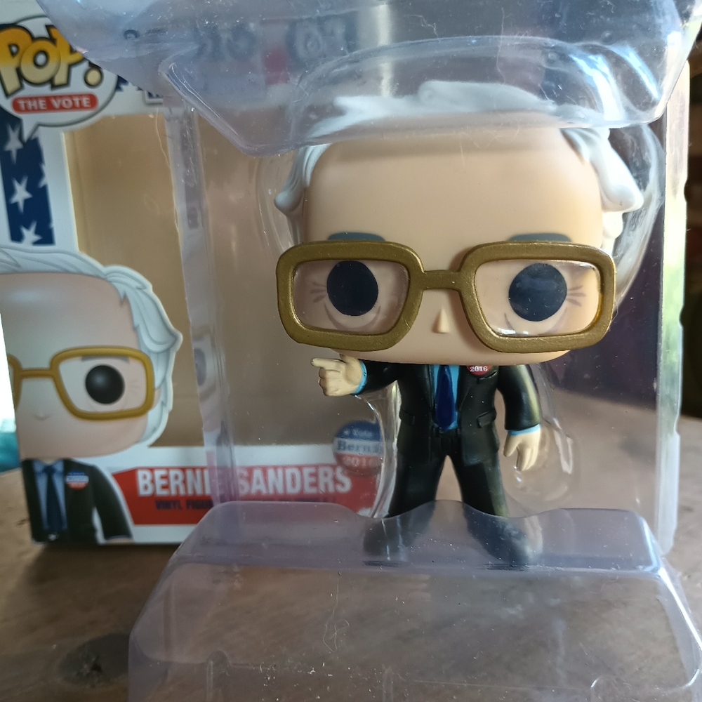 Bernie Sanders Funko Pop from my Geriatric Collection Go Boomers☮️ - Picture 3 of 4